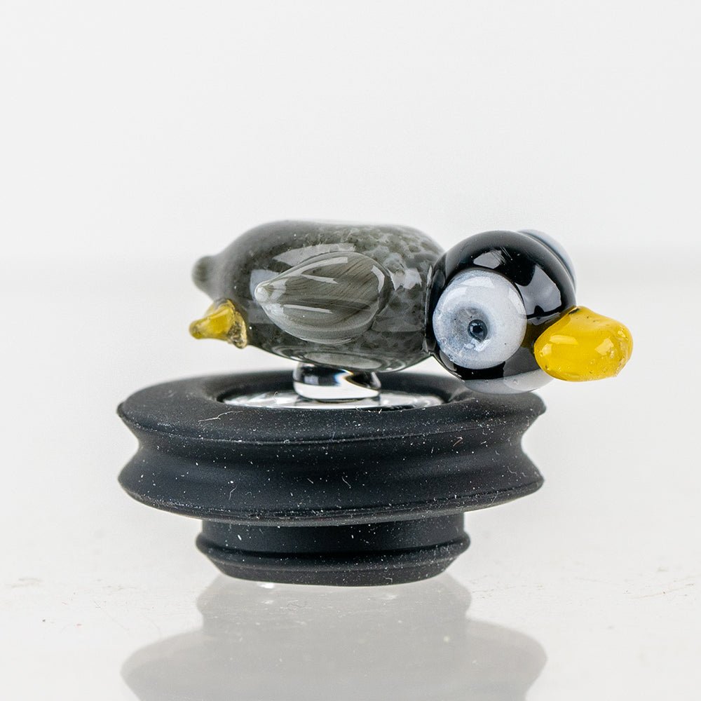Empire Glassworks  Penguin Puffco Oculus Glass Carb Cap