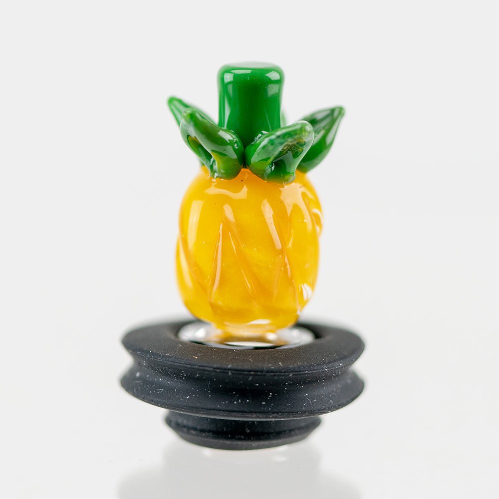 Empire Glassworks Pineapple Puffco Oculus Glass Carb Cap