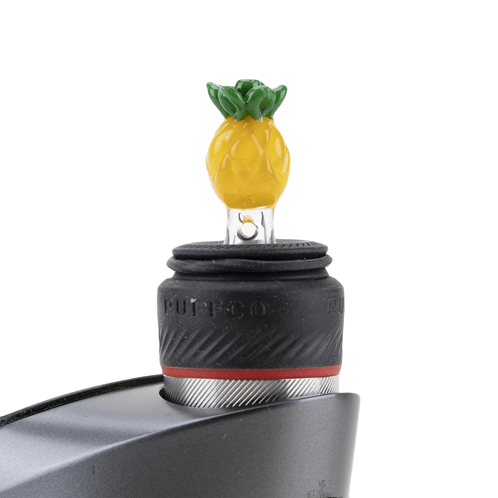 Empire Glassworks Pineapple PuffCo Peak Pro Glass Ball Cap