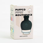 Packaging for the Blue Lagoon glass Puffco Pivot mouthpiece by Empire Glassworks