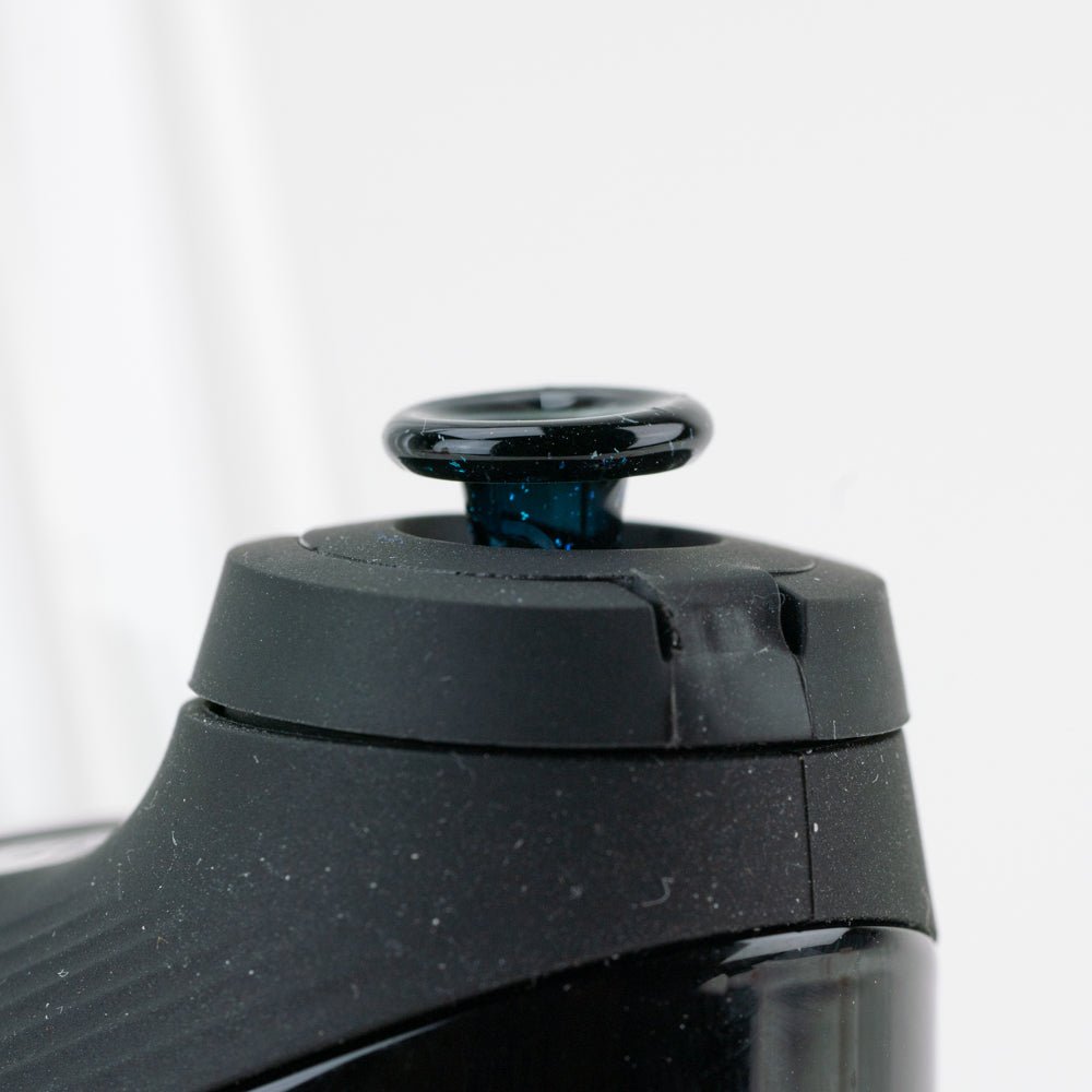 Empire Glassworks PuffCo 'New Peak' & Proxy Glass Joystick Cap - Nebula Black 2