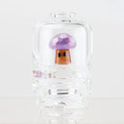 Empire Glassworks Purple Mushroom Dry Top attachment for Puffco Peak and Peak Pro