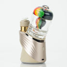 Empire Glassworks Puffco Peak/Peak Pro Dry Top Attachment - Rasta Swirl 3
