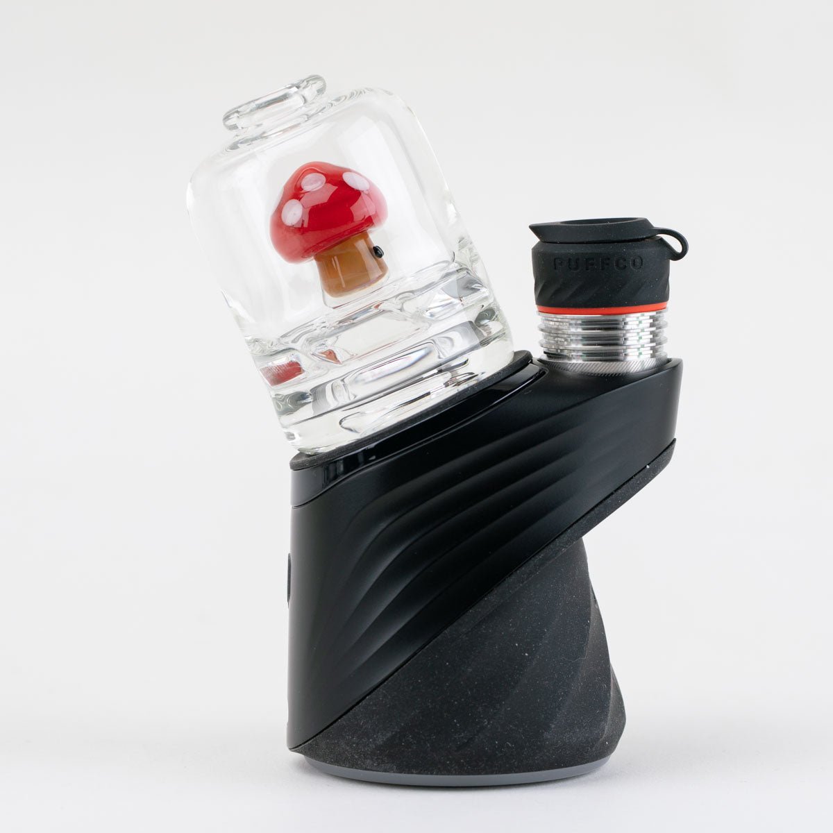 Puffco Peak attachment Red Mushroom design by Empire Glassworks