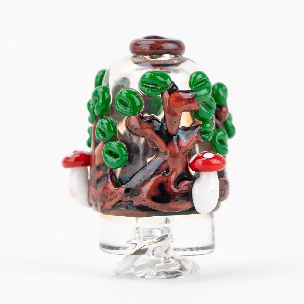 Renew the Redwood Puffco Pivot mouth piece handcrafted from borosilicate glass for smooth flavorful hits.