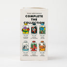 Box display of Puffco Pivot Glass Mouth Pieces collection by Empire Glassworks featuring Avenge the Arctic, Renew the Redwood, Save the Bees, Sunshine Garden, Across the Universe, and Under the Sea designs.