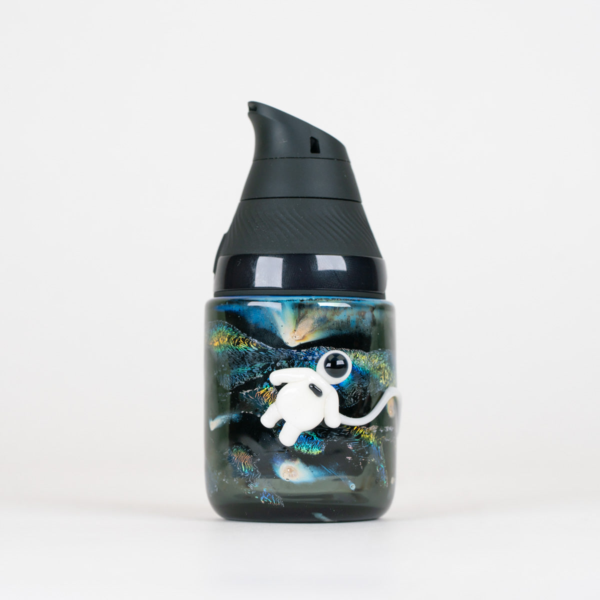 Empire Glassworks Across the Universe attachment installed on a Puffco Proxy Core