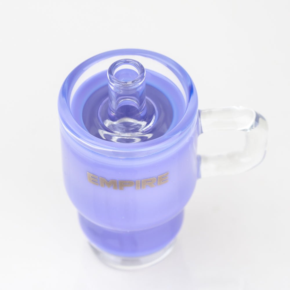 Empire Glassworks Purple Tumbler Bottle Puffco Peak Glass Attachment