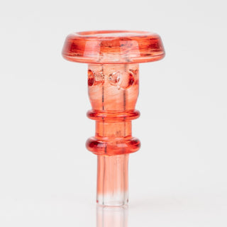 Empire Glassworks PuffCo Peak Pro 3D XL Chamber Glass Joystick Cap - Translucent Red