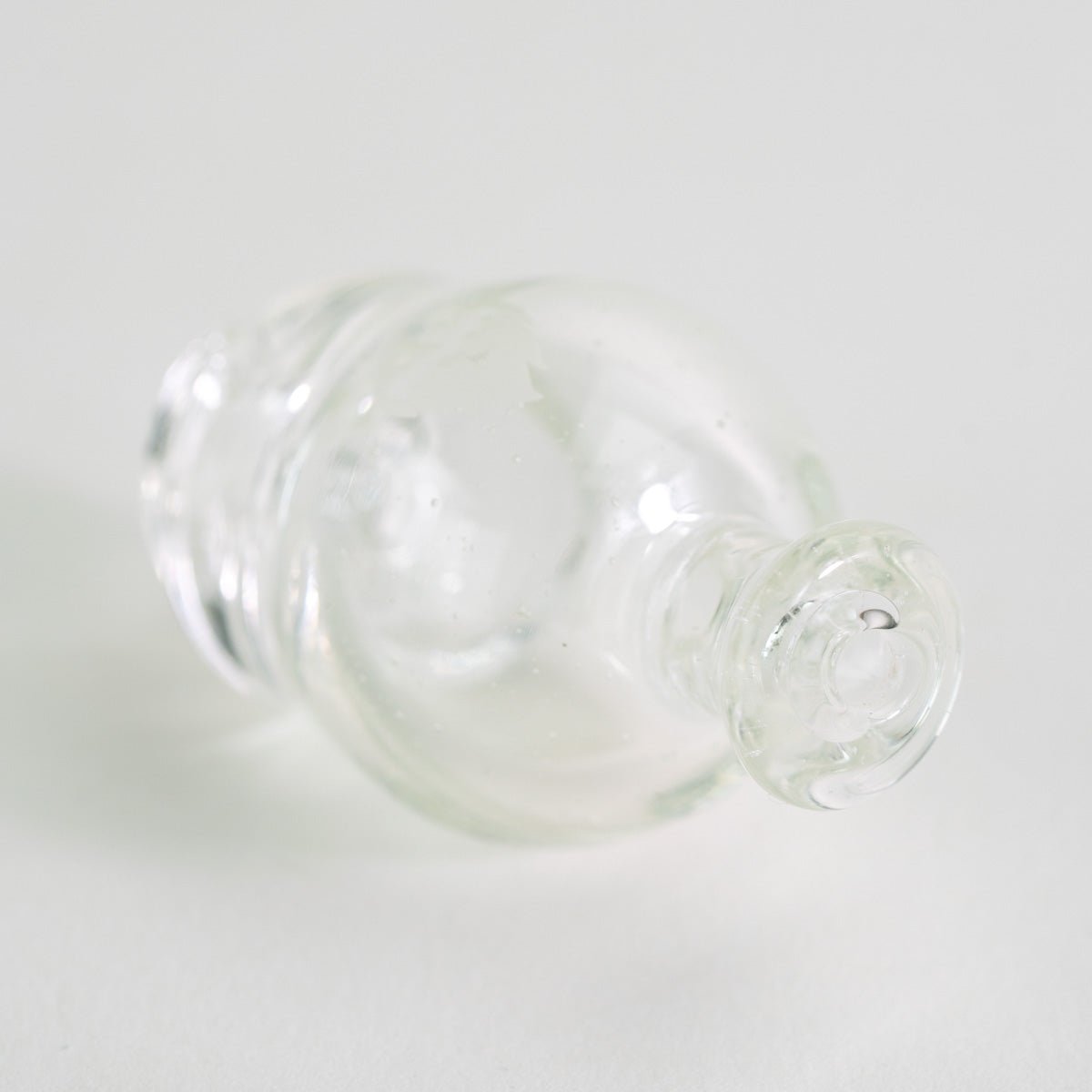 Puffco Pivot attachment in UV blue glass by Empire Glassworks