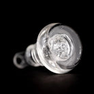Close-up of the UV Pink color-shifting glass joystick