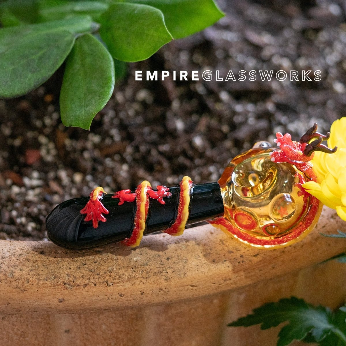 Empire Glassworks Year of the Dragon Large Spoon Pipe