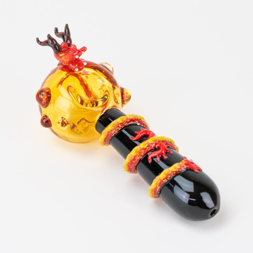 Empire Glassworks Year of the Dragon Large Spoon Pipe