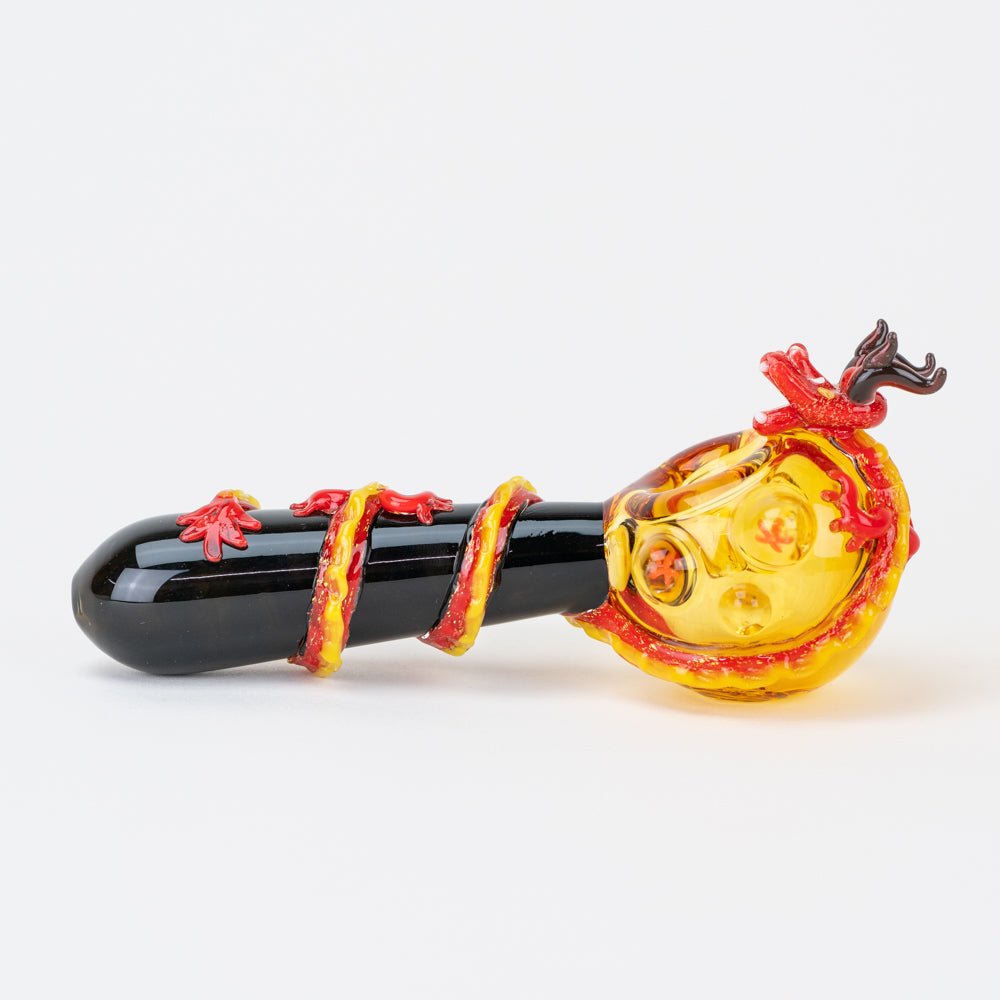 Empire Glassworks Year of the Dragon Large Spoon Pipe