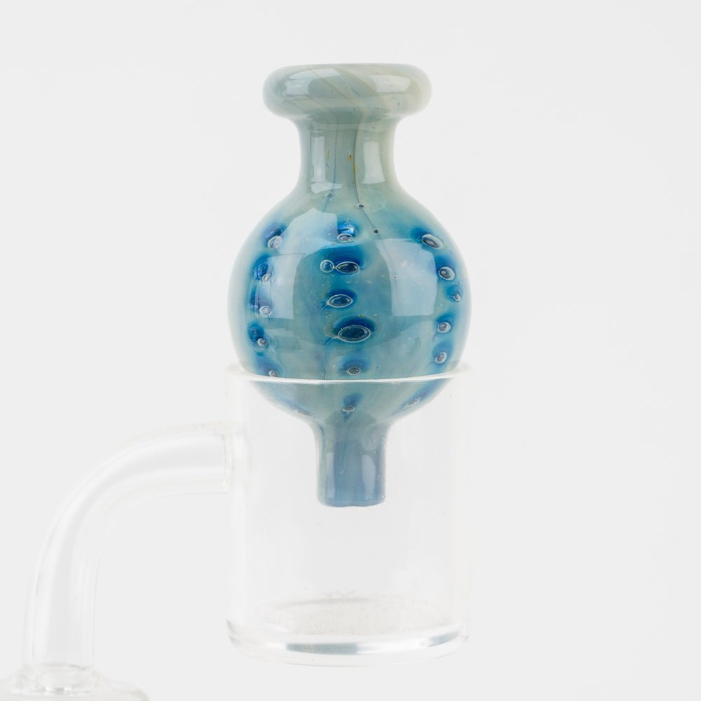 Empire Smokes Air Trap Misty Blue Bubble Cap - Empire Smokes
