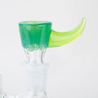 Glass Distractions Goblin Green Screen Bowl Piece - Empire Smokes