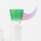 Glass Distractions Goblin Green Screen Bowl Piece - Empire Smokes