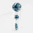 Glass House Deep Sea Twist Marble Pillar Set - Empire Smokes
