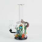 Under the sea glass mini rig on white background