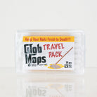 Glob Mops travel pack with 30 cotton swabs in clear case