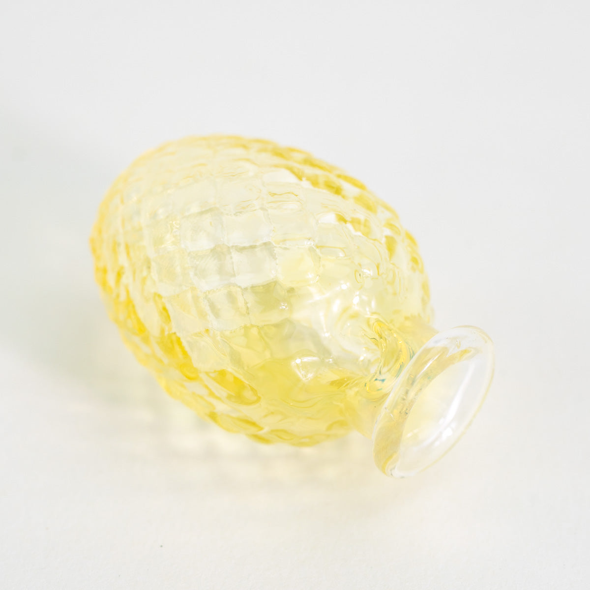 Golden Dragon Egg Puffco Pivot accessory with textured glass deta
