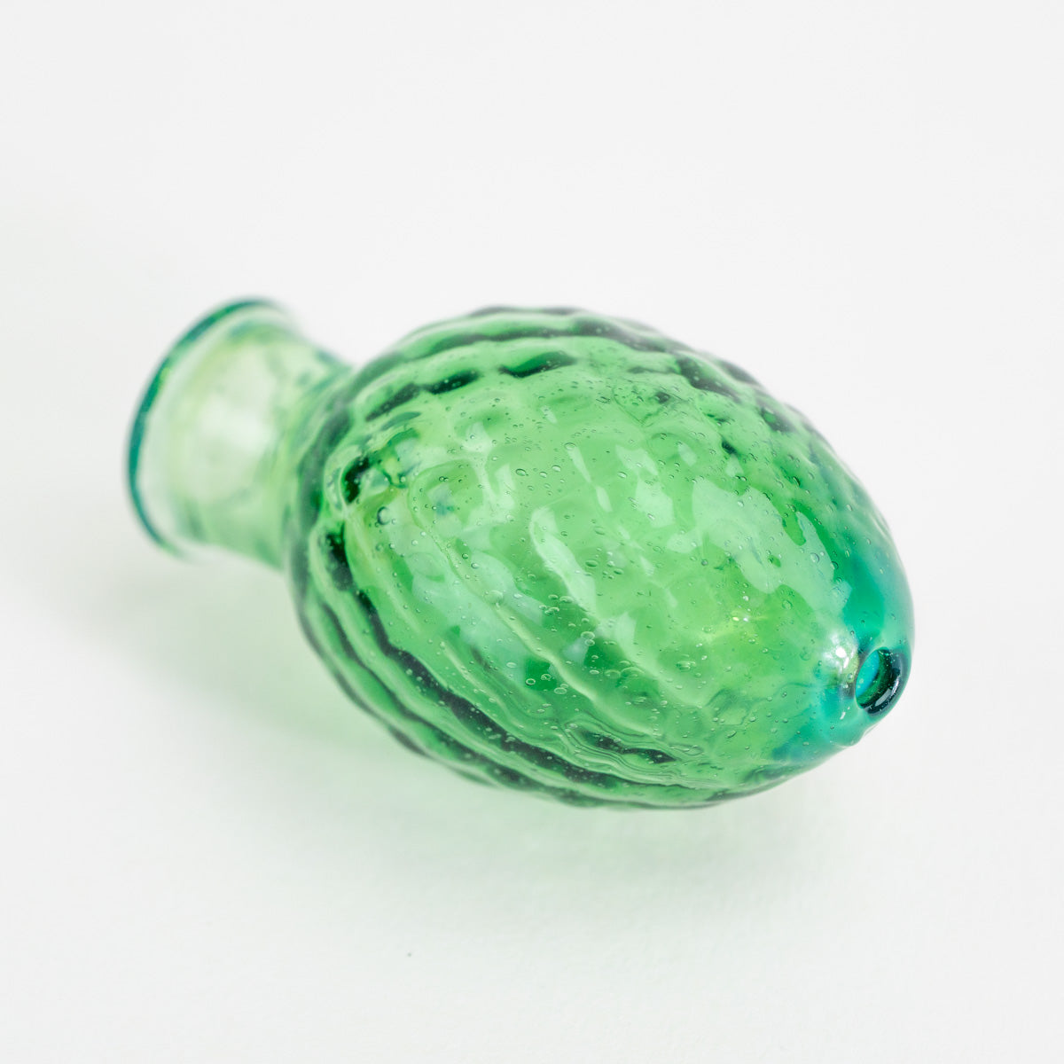 Green dragon egg Puffco top with fantasy-inspired styling