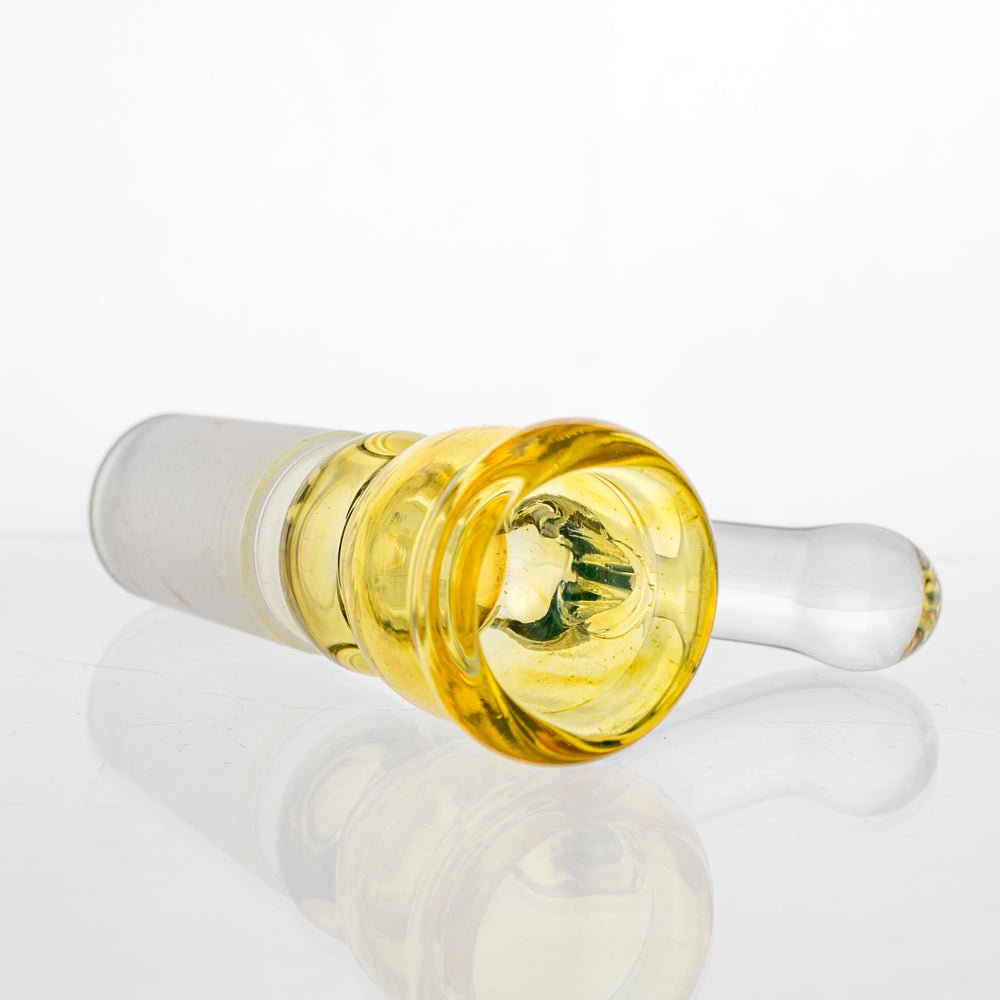 Home Blown Glass 18m Home Blown Teacup Fumed Bowl Piece - Empire Smokes