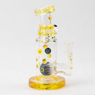 Hubbard Glass Topaz Opal Wig Wag Water Pipe - Empire Smokes