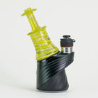 Glass swirly green design on Puffco device