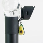 Mmmelty avocado glass Puffco charm with playful handmade detail