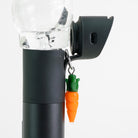 Carrot glass Puffco charm with a cute garden-inspired design