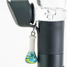 Mmmelty electric beaker bong glass charm with colorful detail