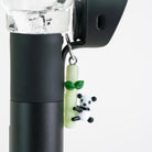 Panda glass Puffco charm with a cute animal-inspired design