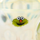 Green Sesame Fume Bowl Piece Nes Glass silver fume milli