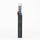 Rainbow Pivot Mouthpiece on Puffco device with a plain white background