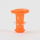 Orange Puffco joystick cap made by Empire Glassworks