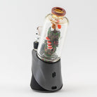 Forest themed redwood scene inside Renew the Redwood Puffco glass attachment