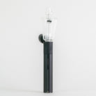 Clear bullet shaped water bubbler attached to pivot