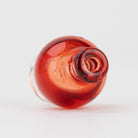 Transparent red pivot glass mouthpiece for Puffco Pivot