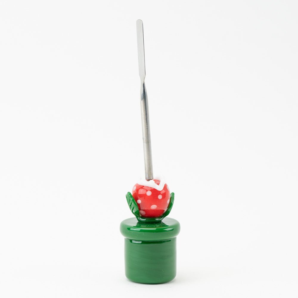 Plant-inspired dabber for handling wax, rosin, sauce, and similar concentrates