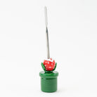 Plant-inspired dabber for handling wax, rosin, sauce, and similar concentrates