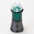 Back view of the Baja Breeze Puffco Peak glass attachment on a device
