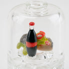 ollectible Puffco dry top with Raphael pizza party theme in clear borosilicate glass.