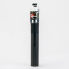 Front view of Across the Universe Puffco Pivot Glass Mouth Piece by Empire Glassworks handmade borosilicate top.