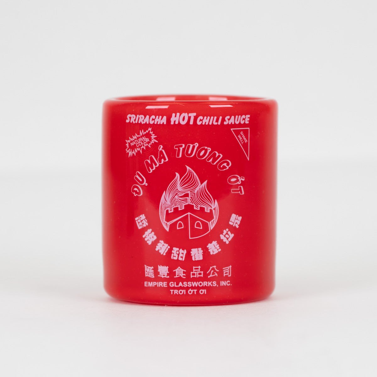 Hot sauce inspired glass attachment for the Puffco Proxy Core