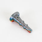 Close-up of the layered rainbow glass lines running through the 3DXL joystick