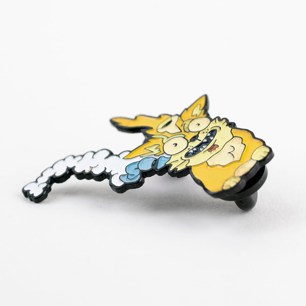Roilty Extracts Smokey the Cat Enamel Pin - Empire Smokes