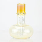 Round Glass Widely Round Silver Fumed Bubble Beaker - Empire Smokes