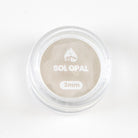 Sol Opal glass terp pearl shown inside clear branded packaging