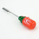 Sriracha glass dabber tool made for handling wax, rosin, sauce, and concentrates